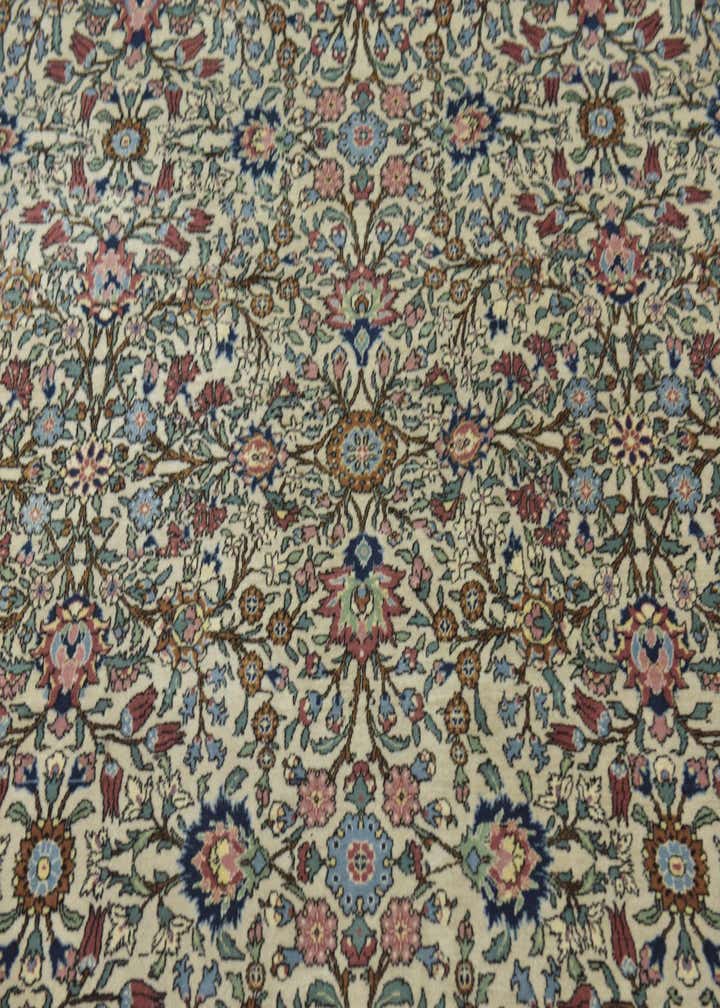6' 9 x 9' 5 Hand Knotted Hereke Oriental Wool Rug
