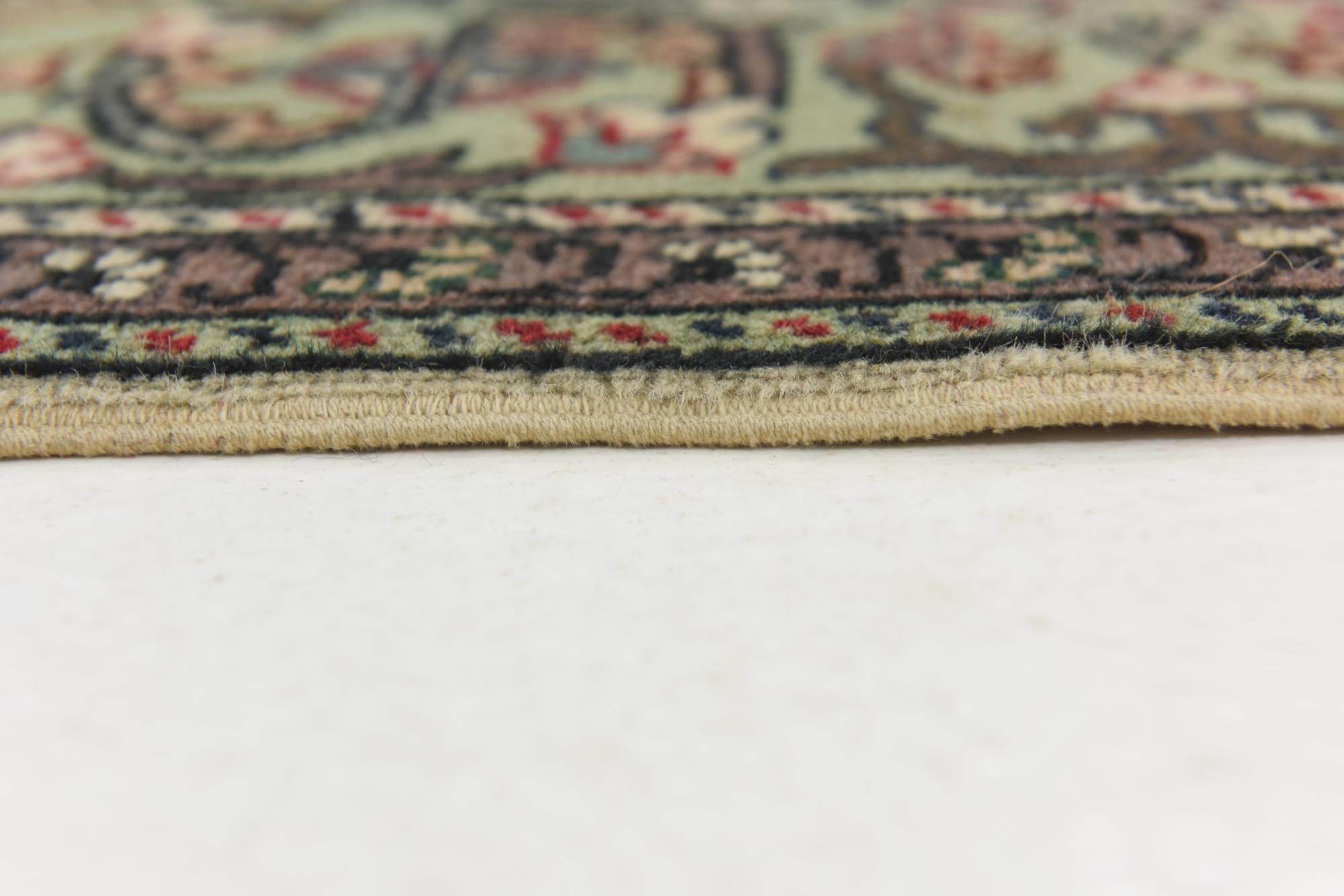 6' 6 x 10' 2 Hand Knotted Hereke Wool Rug