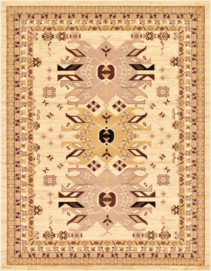 Detail image of 7' x 10' Heriz Design Rug
