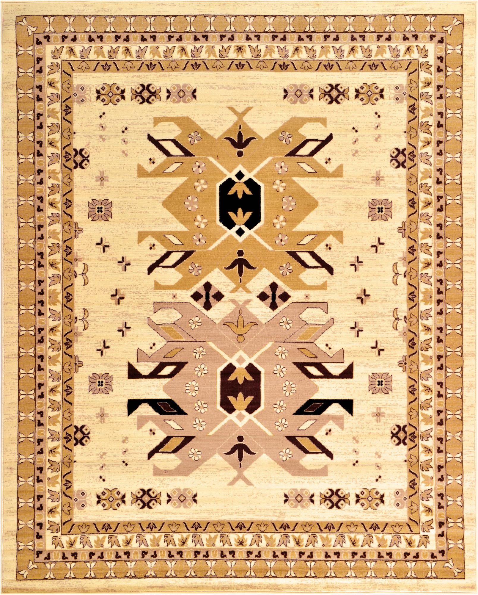 7' 10 x 10' Heriz Design Rug