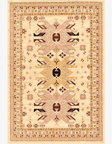 6' x 9' Heriz Design Rug