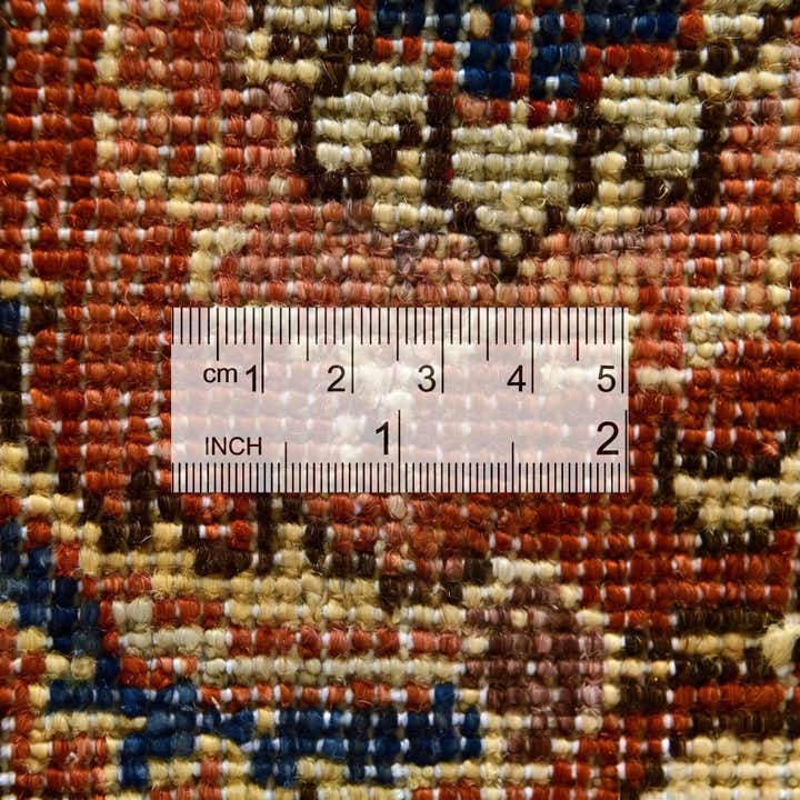 6' 8 x 9' 10 Hand Knotted Heriz Rug
