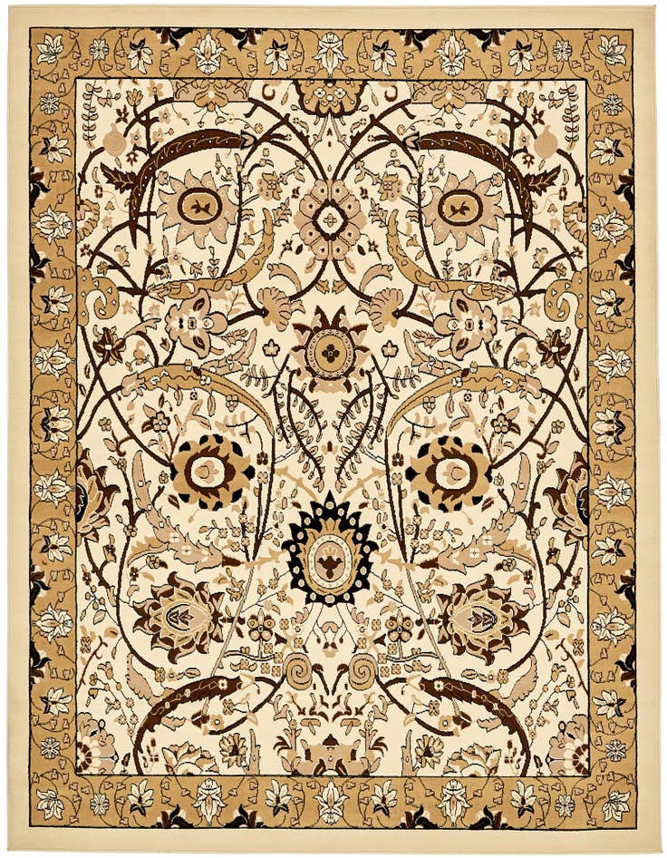 Detail image of 7' 10 x 10' Isfahan Design Rug