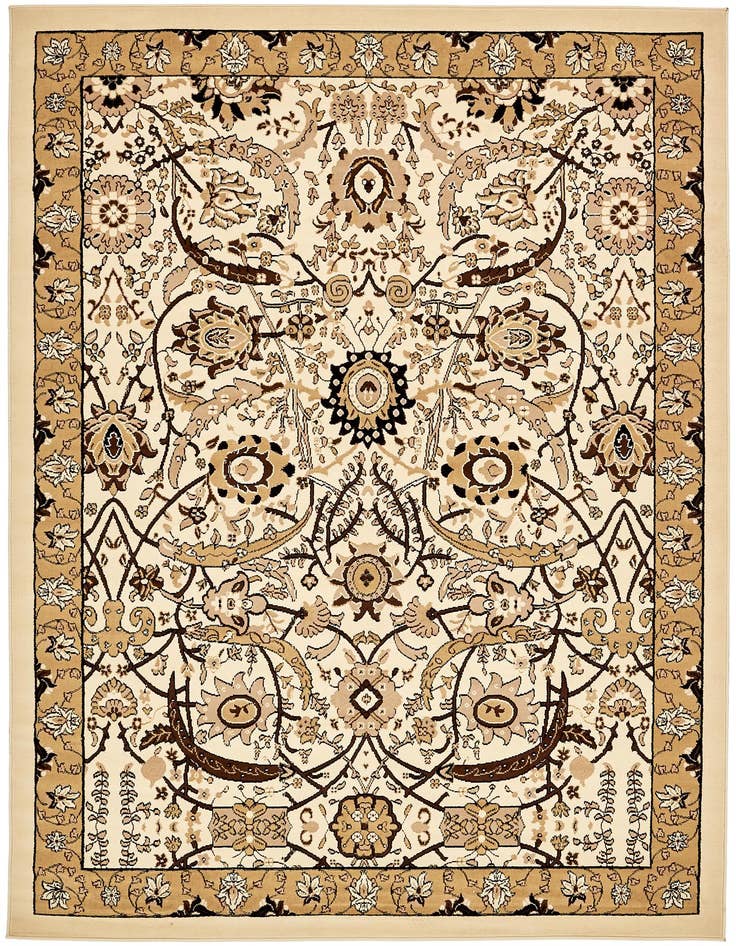 Detail image of 7' x 10' Isfahan Design Rug