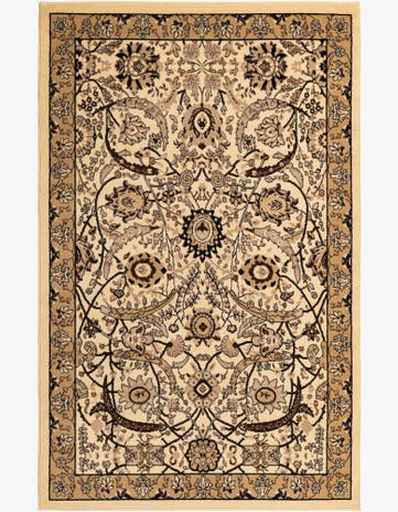 5' 3 x 8' Isfahan Design Rug