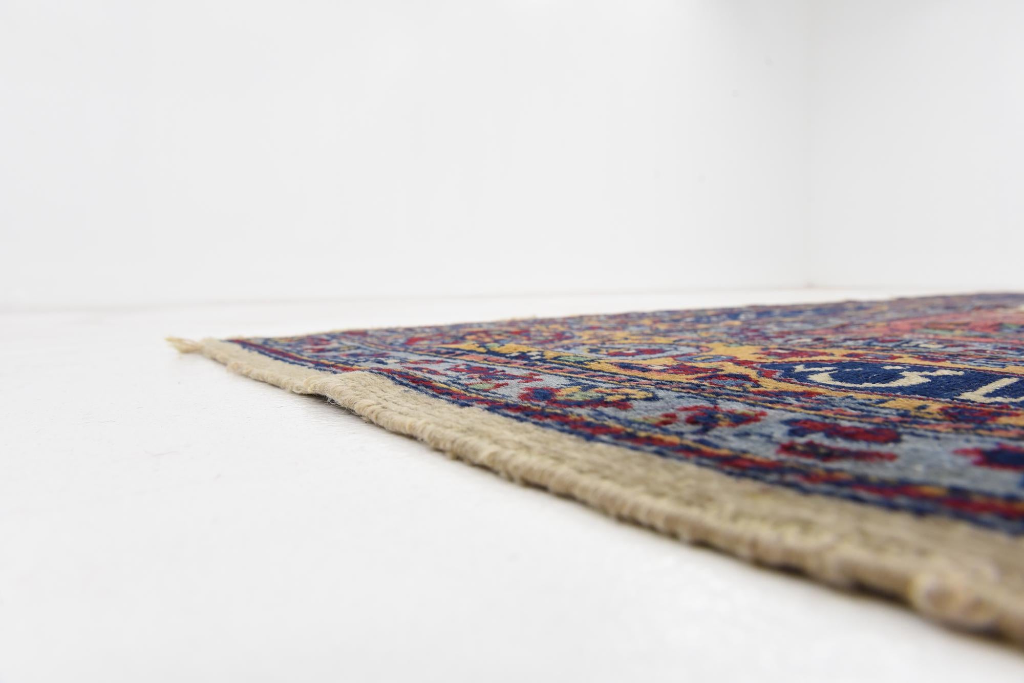 6' 4 x 9' 2 Hand Knotted Isfahan Persian Wool Rug