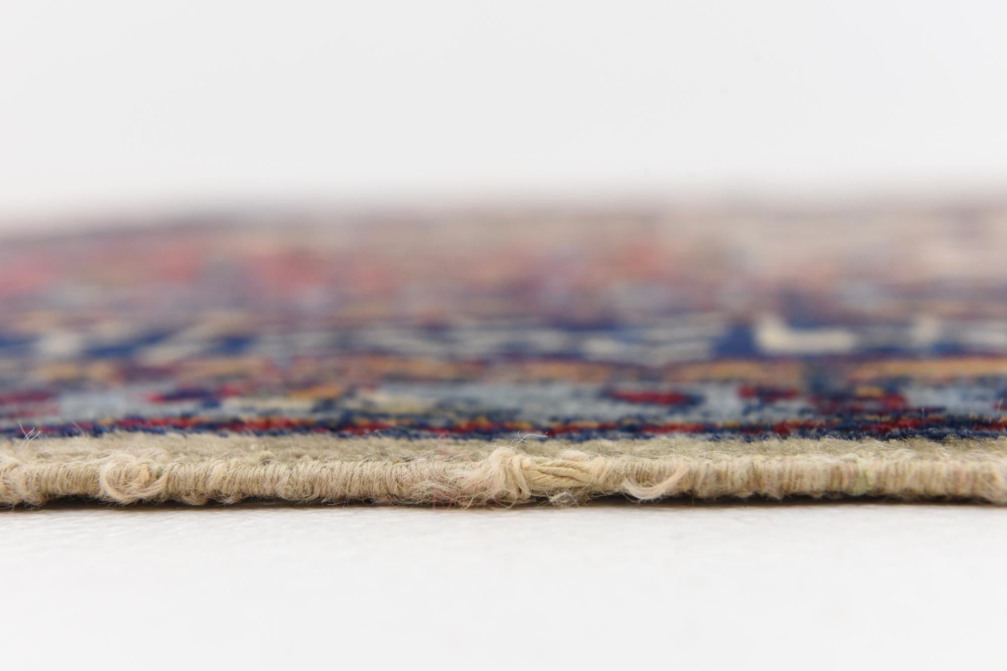 6' 4 x 9' 2 Hand Knotted Isfahan Persian Wool Rug