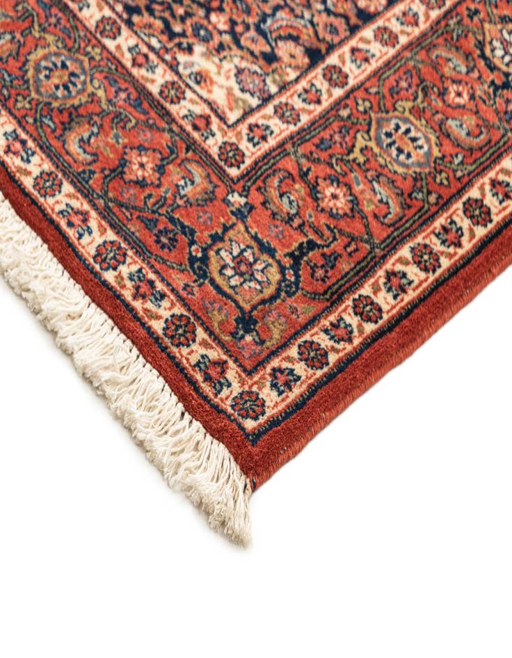 Detail image of 4' 5 x 6' 1 Hand Knotted Isfahan Wool Rug