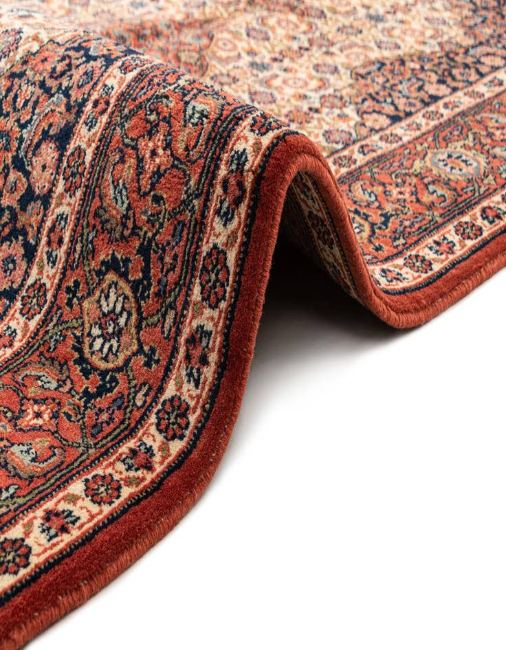 Detail image of 4' 5 x 6' 1 Hand Knotted Isfahan Wool Rug