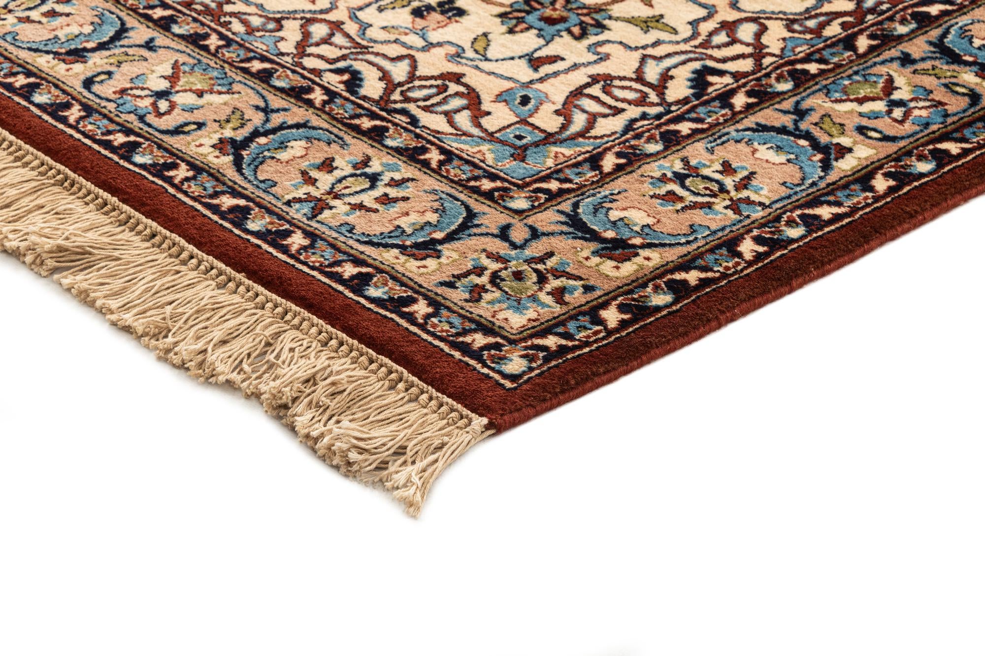 120cm x 190cm anudado a mano Isfahan Alfombra Oriental Lana