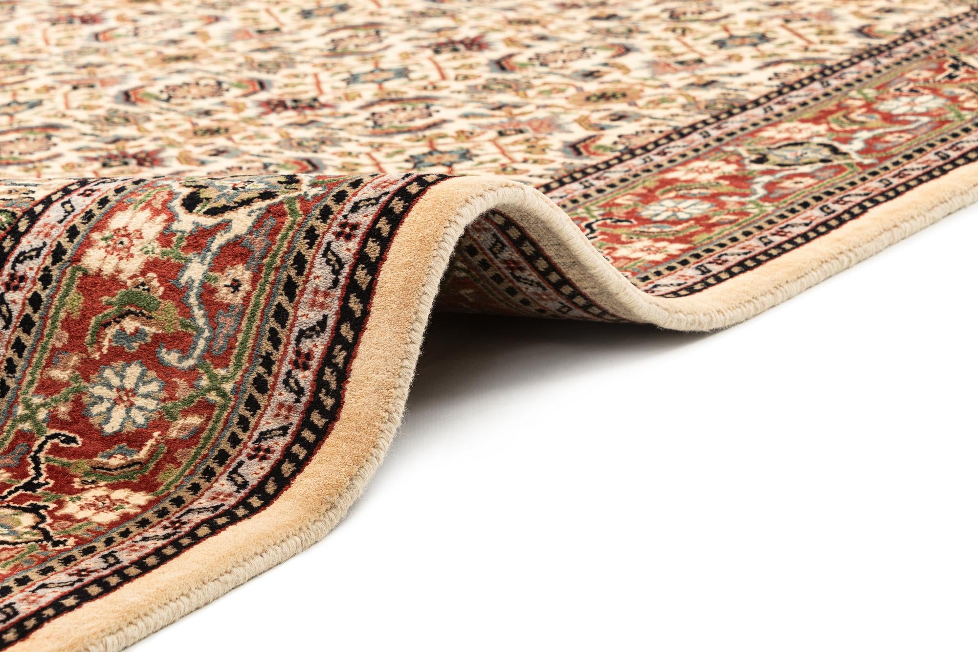 5' 9 x 10' 6 Hand Knotted Isfahan Wool Rug