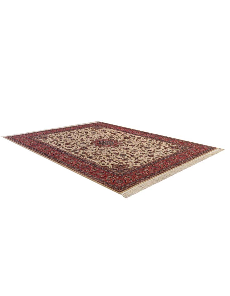 Detail image of 8' 2 x 10' 3  Hand Knotted Isfahan Wool Rug