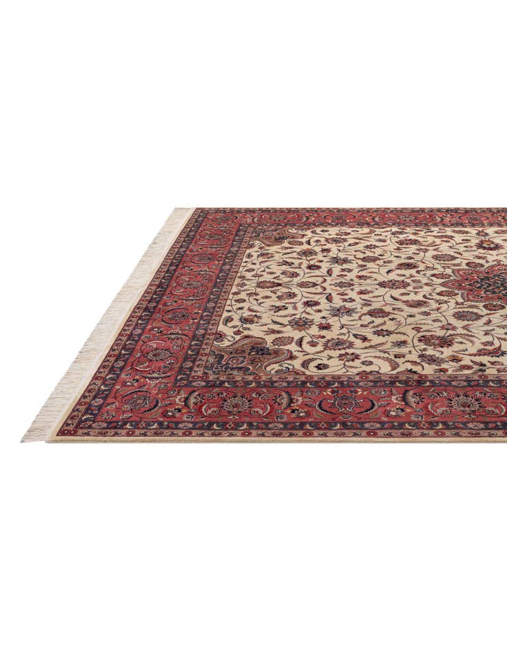 Detail image of 8' 2 x 10' 3  Hand Knotted Isfahan Wool Rug