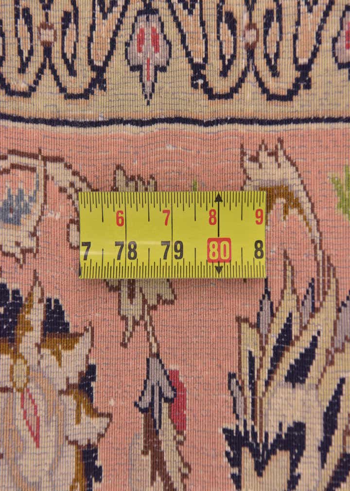 6' 5 x 10' 2 Hand Knotted Isfahan Persian Rug