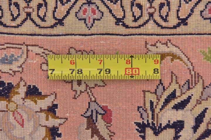 6' 5 x 10' 2 Hand Knotted Isfahan Persian Rug