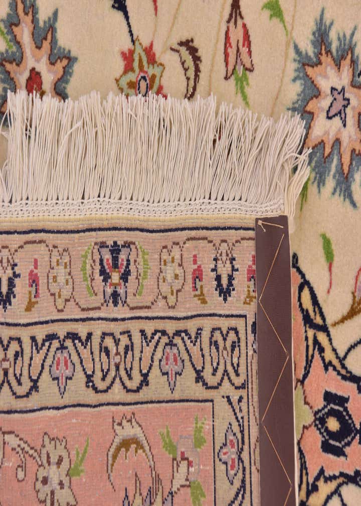 6' 5 x 10' 2 Hand Knotted Isfahan Persian Rug