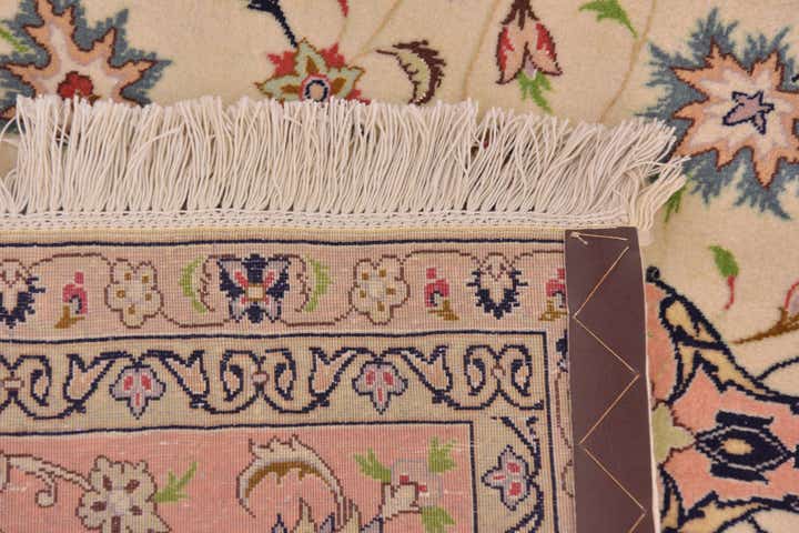 6' 5 x 10' 2 Hand Knotted Isfahan Persian Rug