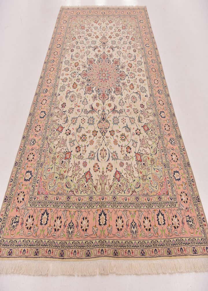 6' 5 x 10' 2 Hand Knotted Isfahan Persian Rug