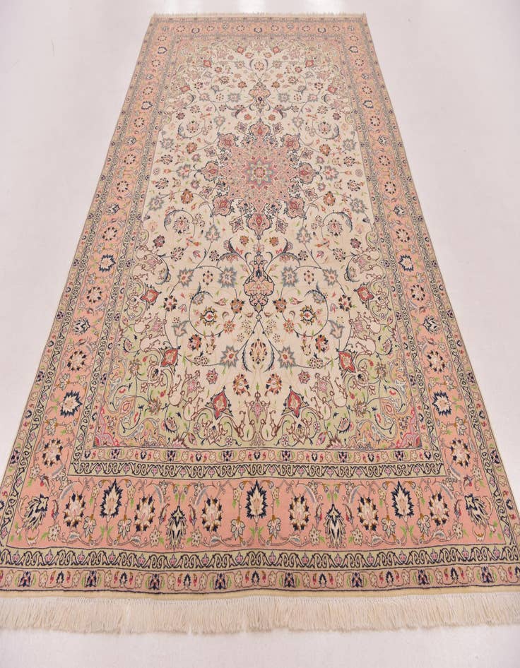 Detail image of 6' 5 x 10' 2 Hand Knotted Isfahan Persian Rug