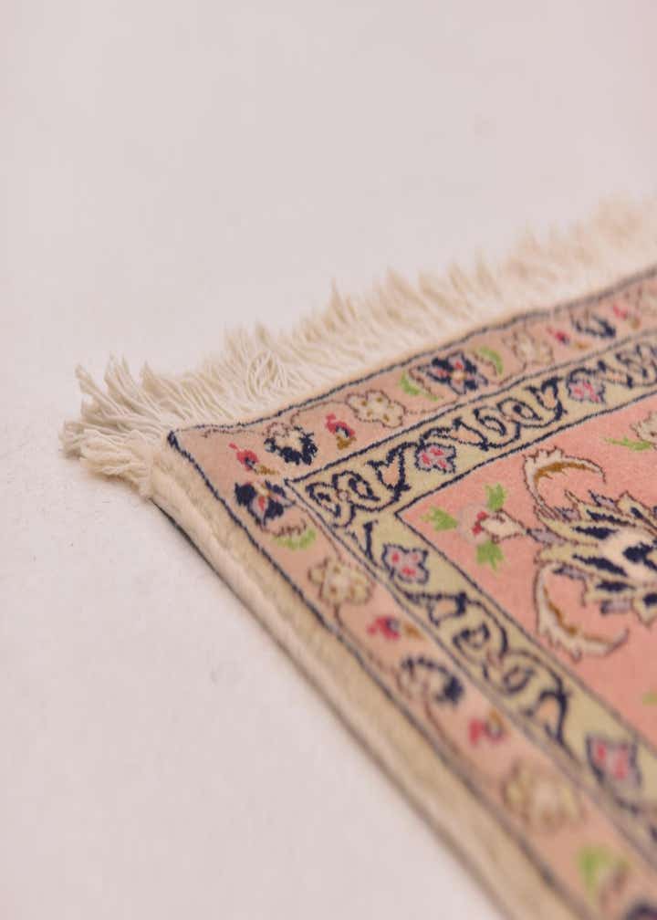 6' 5 x 10' 2 Hand Knotted Isfahan Persian Rug