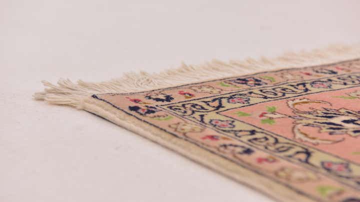6' 5 x 10' 2 Hand Knotted Isfahan Persian Rug