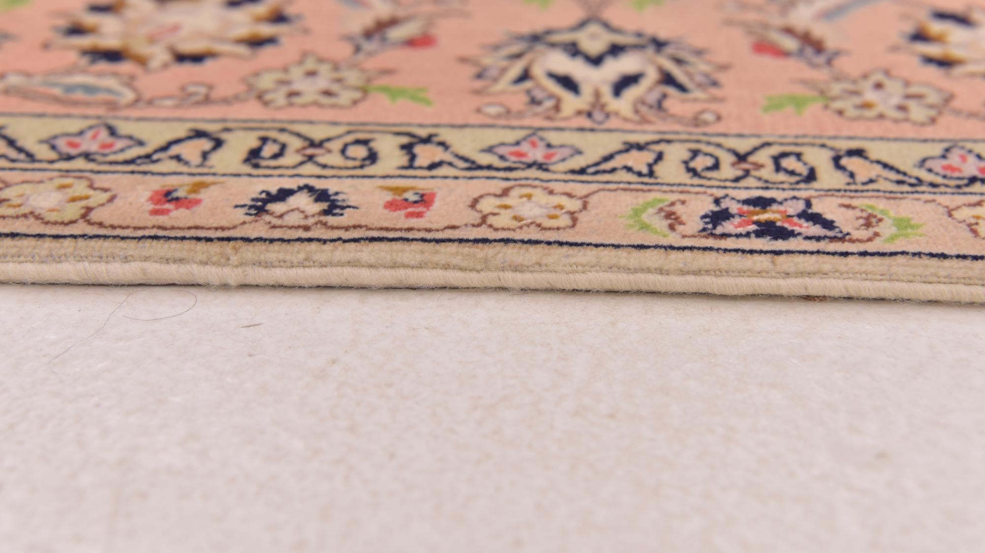 6' 5 x 10' 2 Hand Knotted Isfahan Persian Rug