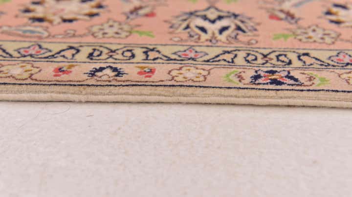 6' 5 x 10' 2 Hand Knotted Isfahan Persian Rug