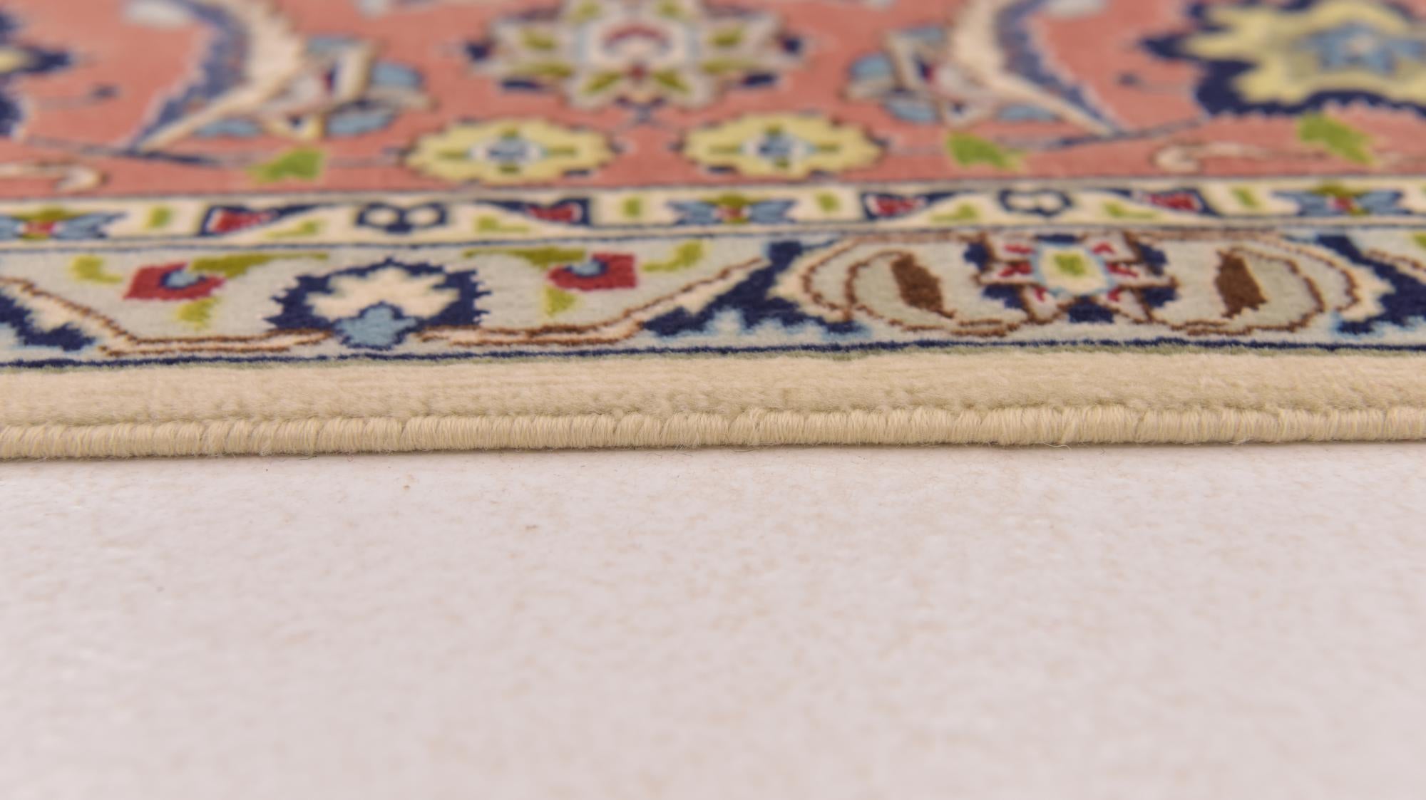 6' 5 x 9' 8 Hand Knotted Isfahan Persian Rug