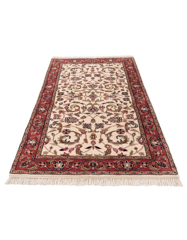 Detail image of 3' x 5' 4 Hand Knotted Isfahan Wool Rug