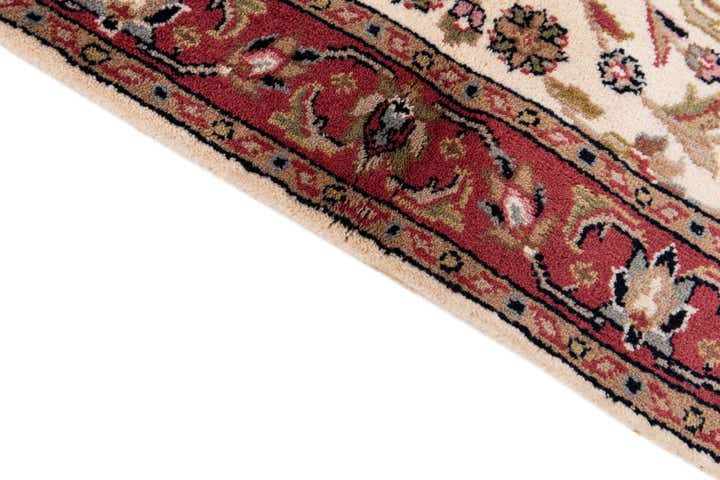 3' x 5' 4 Hand Knotted Isfahan Wool Rug