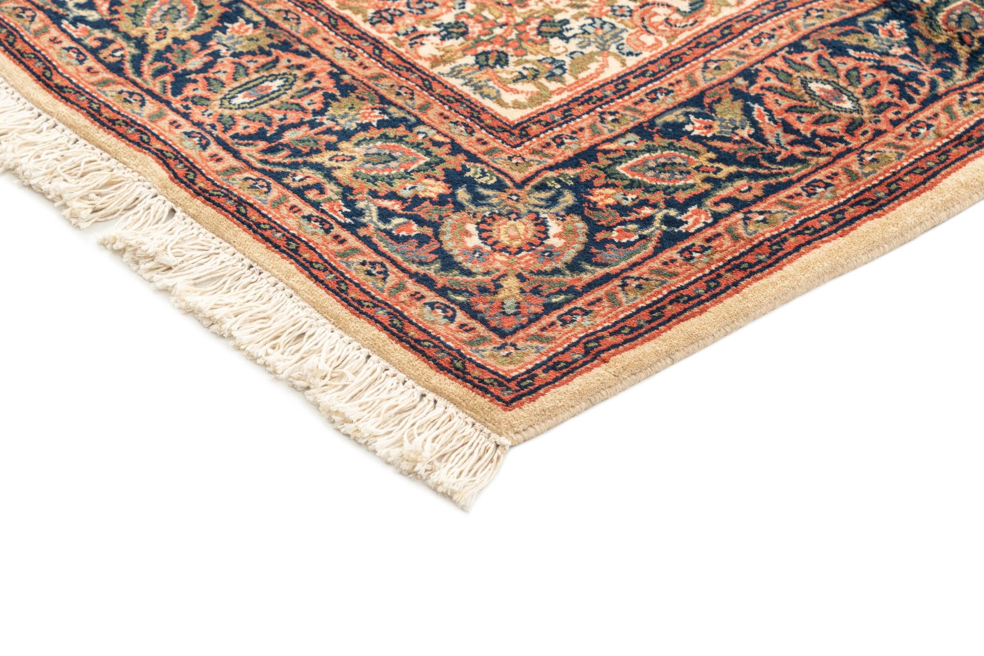 4' 1 x 6' 3 Hand Knotted Jaipur Wool Rug