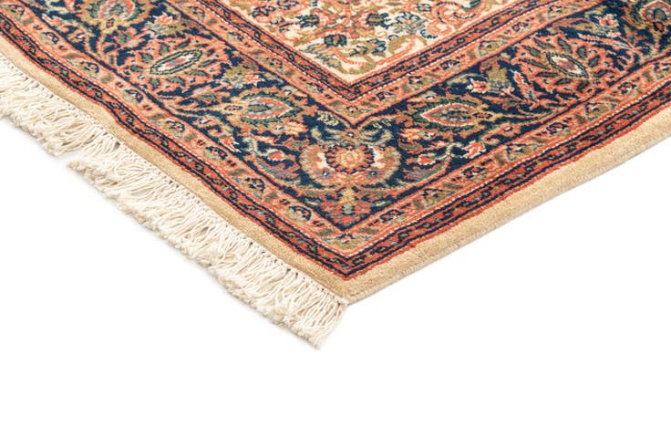 Detail image of 4' 1 x 6' 3 Hand Knotted Jaipur Wool Rug