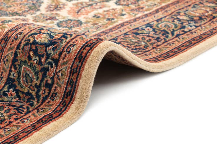Detail image of 4' 1 x 6' 3 Hand Knotted Jaipur Wool Rug