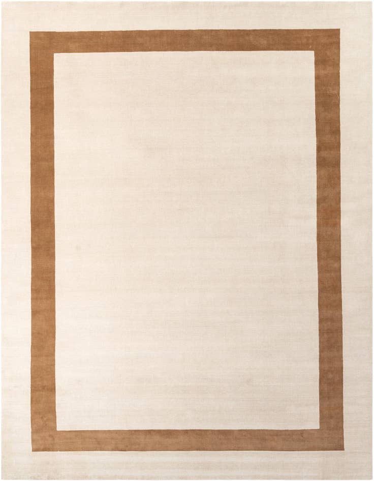 Detail image of 10' x 14' 1 Jill Zarin Border Wool Rug