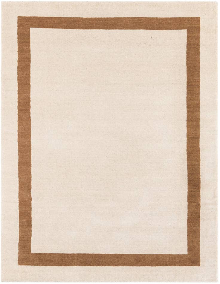 Detail image of 4' 1 x 6' 1 Jill Zarin Border Wool Rug
