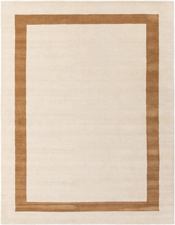 Detail image of 6' 1 x 9' Jill Zarin Border Wool Rug