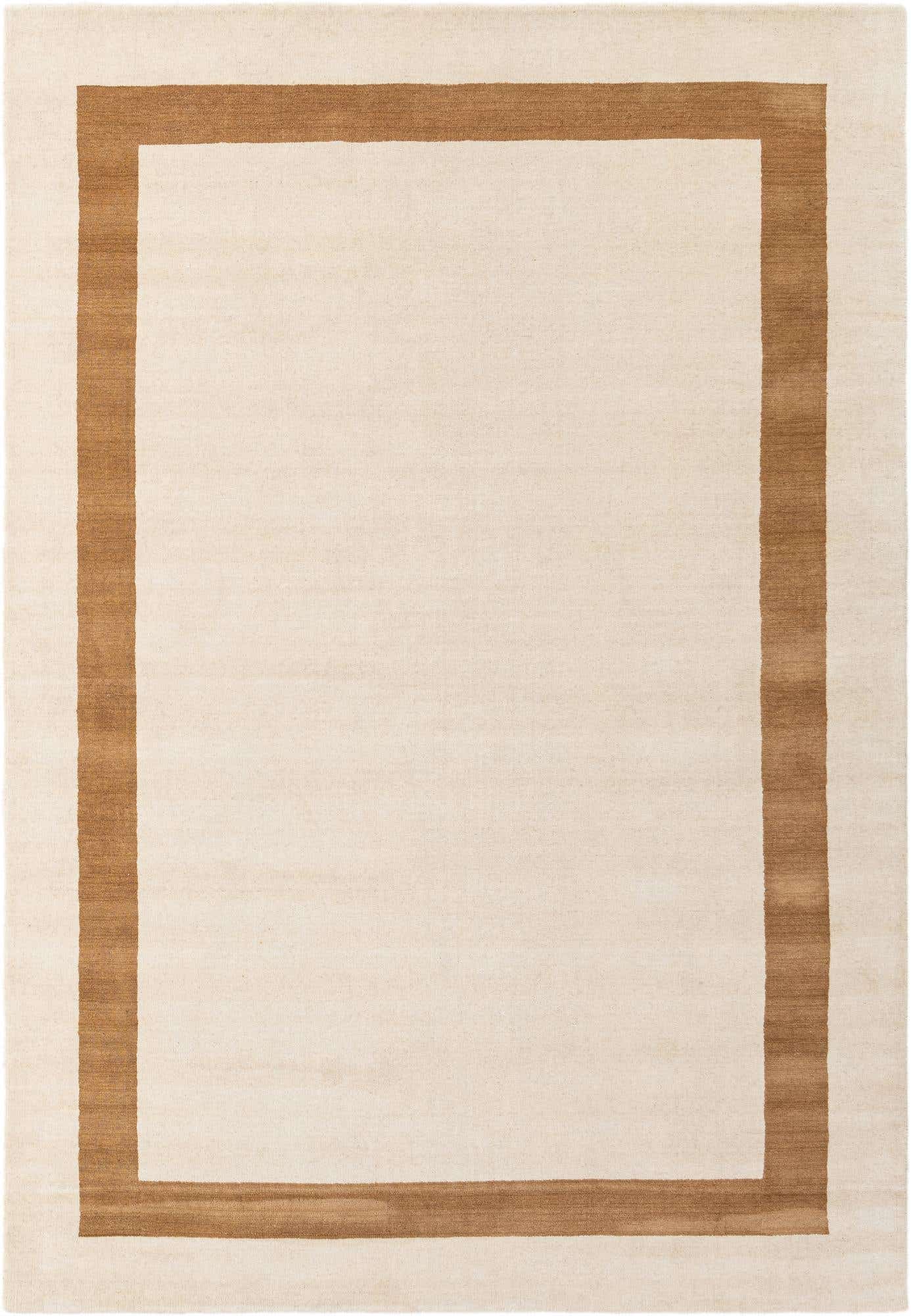 6' 1 x 9' Jill Zarin Border Wool Rug