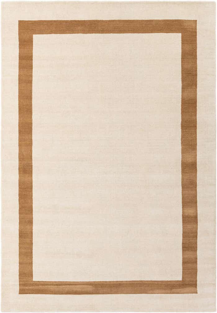 6' 1 x 9' Jill Zarin Border Wool Rug