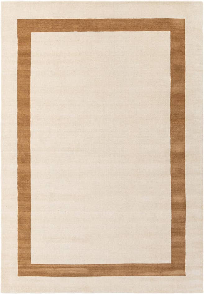 Detail image of 6' 1 x 9' Jill Zarin Border Wool Rug