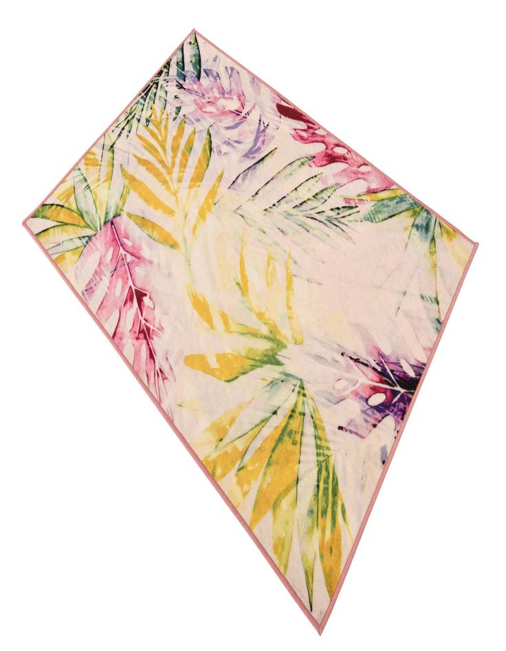 Detail image of 3' 3 x 4' 10 Easy-Clean Jill Zarin Caribbean Indoor / Outdoor Rug