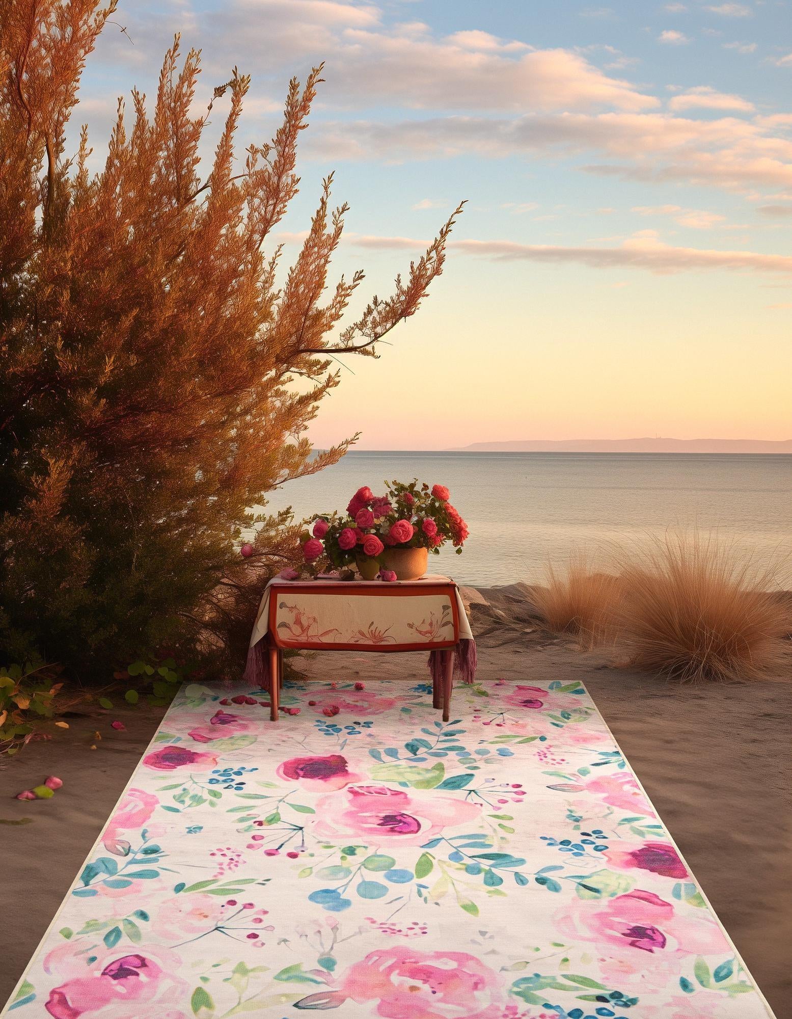 2' x 3' 1 Easy-Clean Jill Zarin Caribbean Indoor / Outdoor Rug