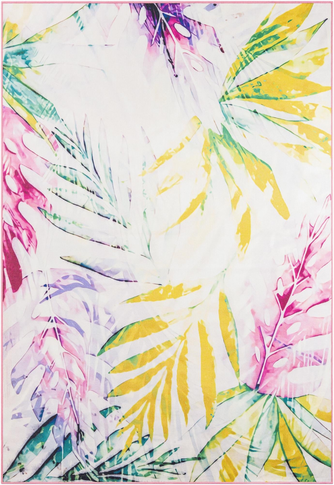 6' 1 x 9'  Washable Jill Zarin Caribbean Indoor / Outdoor Rug