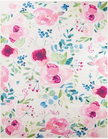 10' x 13' Easy-Clean Jill Zarin Caribbean Indoor / Outdoor Rug