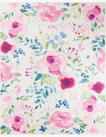 9' x 12' Easy-Clean Jill Zarin Caribbean Indoor / Outdoor Rug