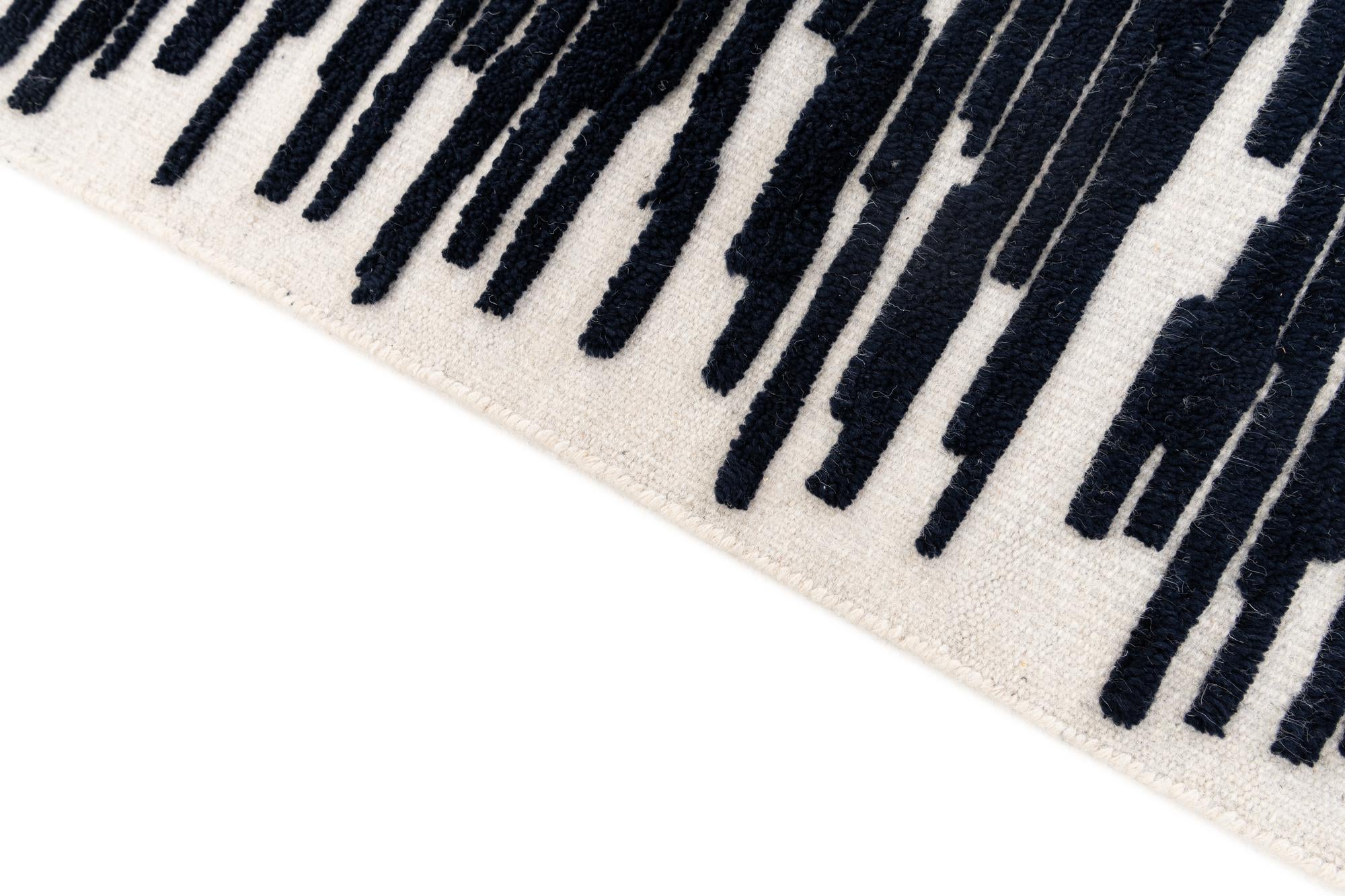 4' 1 x 6' Hand Knotted Jill Zarin Dorset Rug