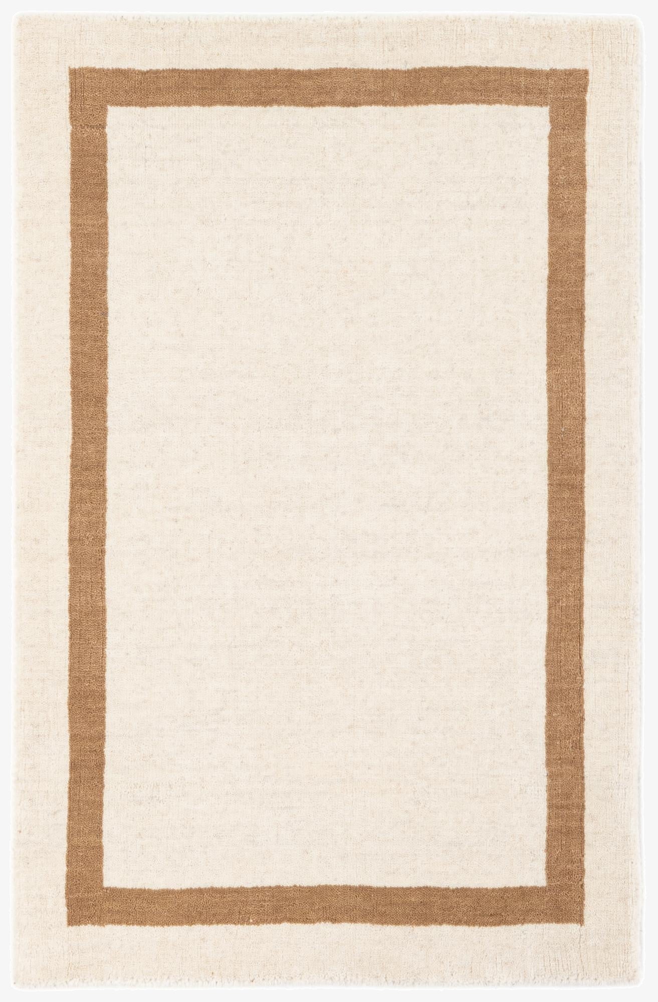 2' 1 x 3' 2  Hand Woven Jill Zarin English Manor Wool Rug