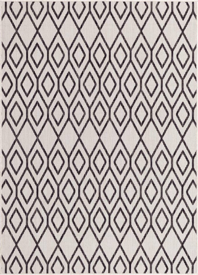 Detail image of 5' 3 x 8' Easy-Clean Jill Zarin Turks and Caicos Indoor / Outdoor Rug