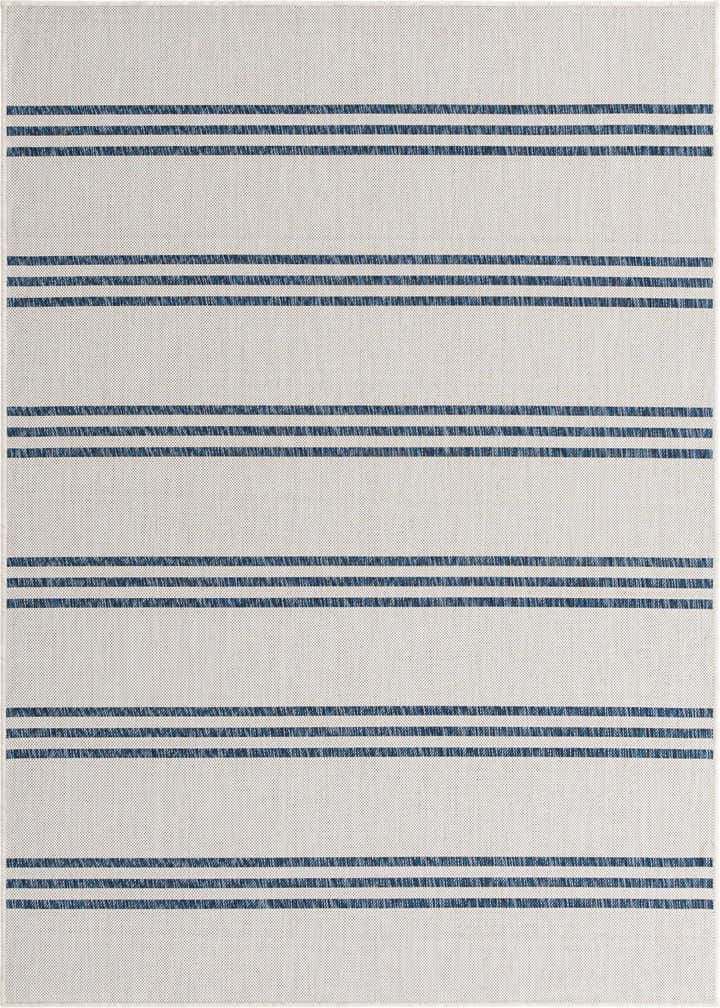 5' 3 x 8' Easy-Clean Jill Zarin Anguilla Indoor / Outdoor Rug