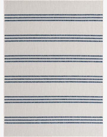 Ivory Easy-Clean Jill Zarin Anguilla Indoor / Outdoor Rug