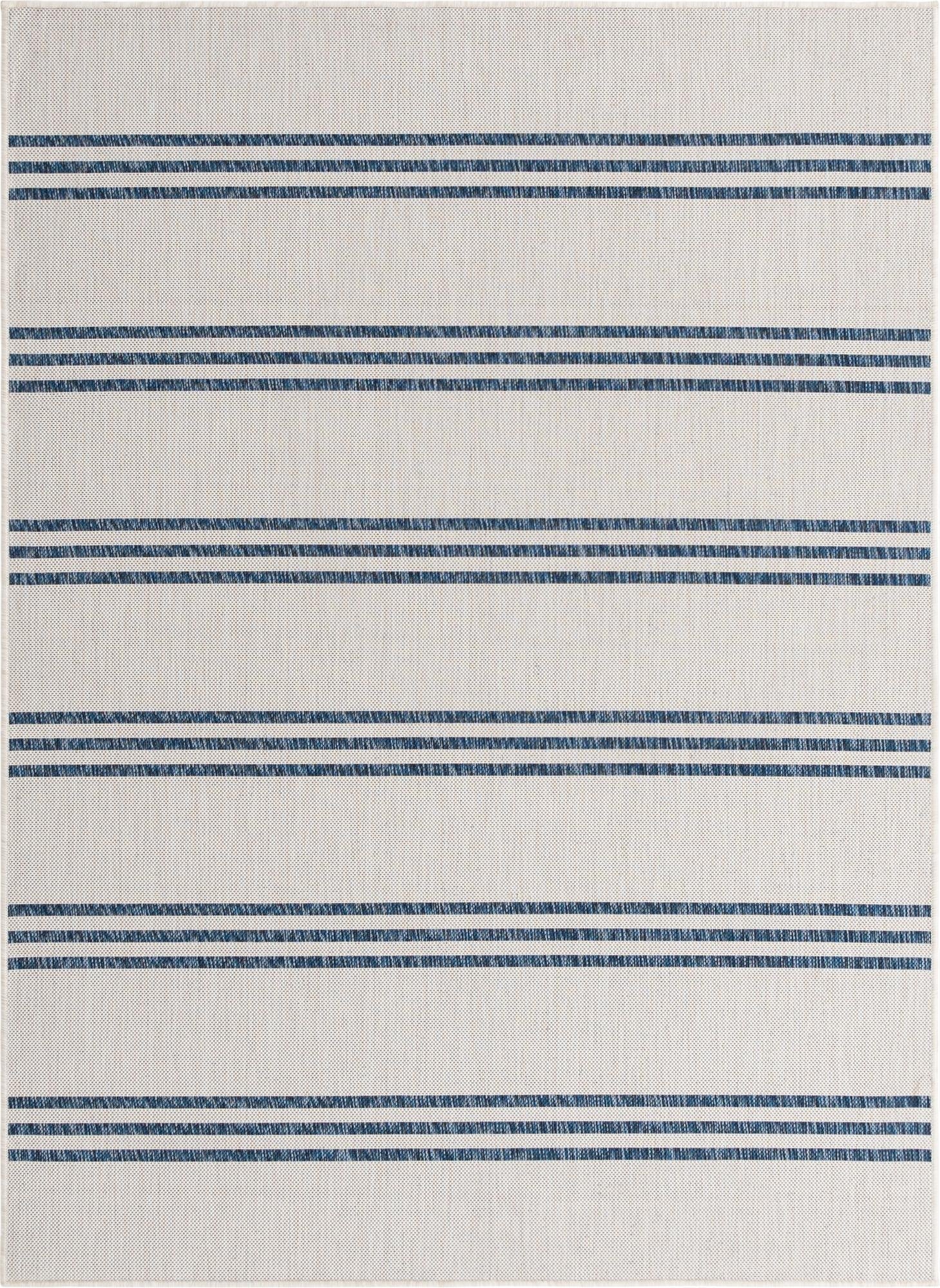 Custom Ivory  Washable Jill Zarin Indoor / Outdoor Rug